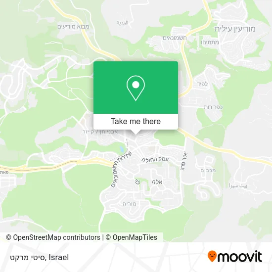 Карта סיטי מרקט
