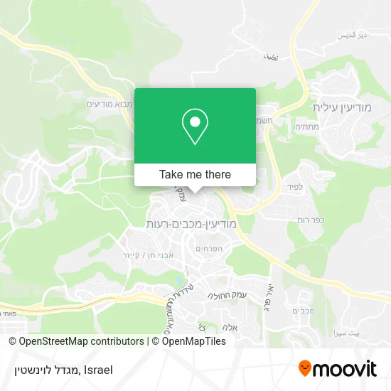 Карта מגדל לוינשטין