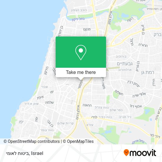 ביטוח לאומי map