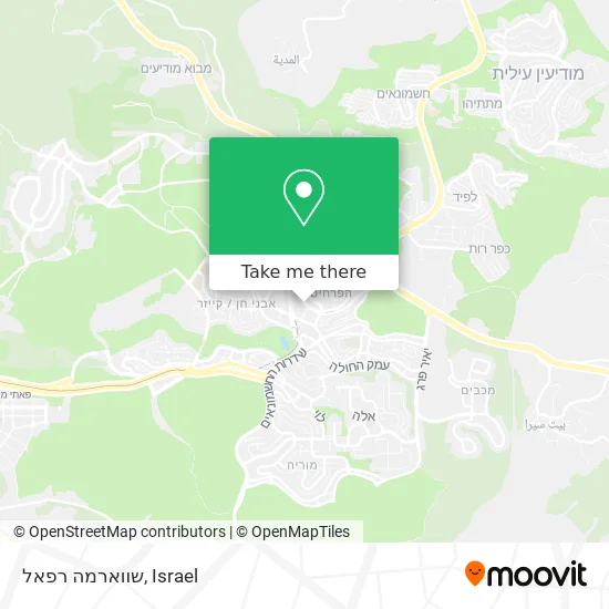 Карта שווארמה רפאל