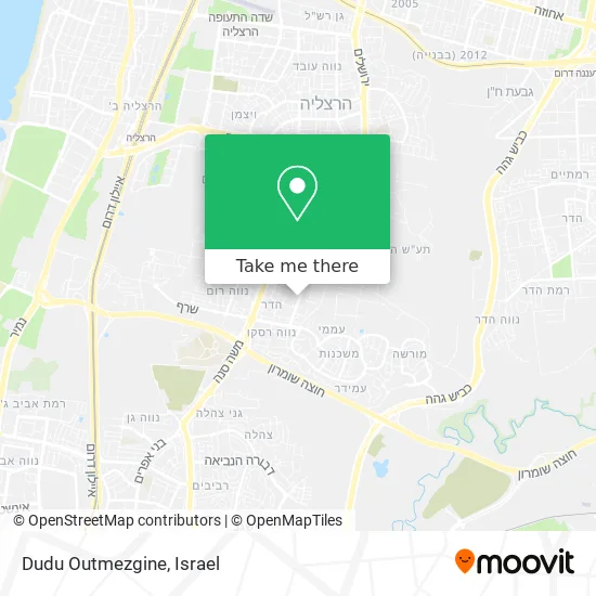 Карта Dudu Outmezgine