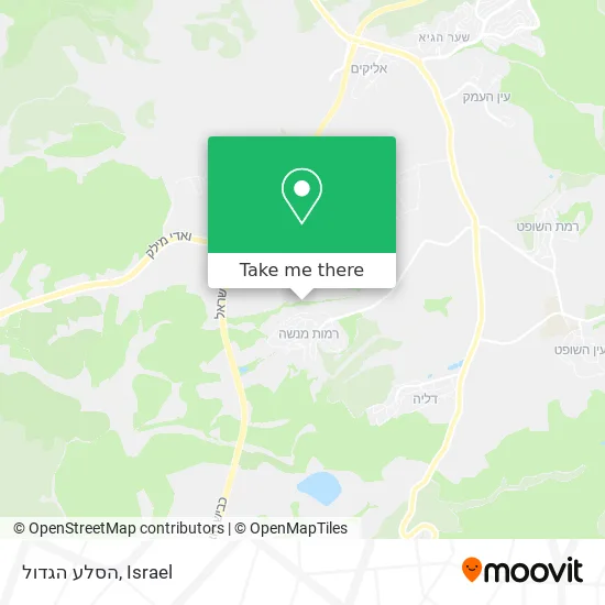 Карта הסלע הגדול