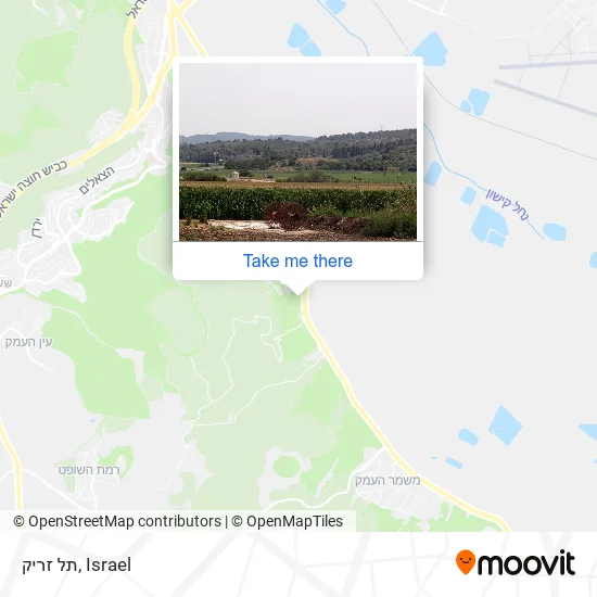 Карта תל זריק