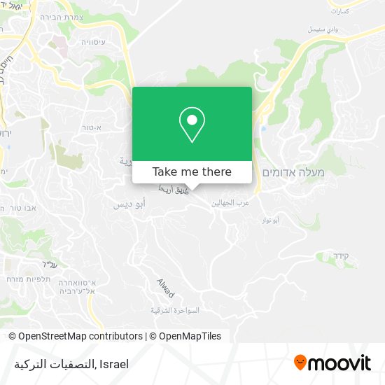 التصفيات التركية map