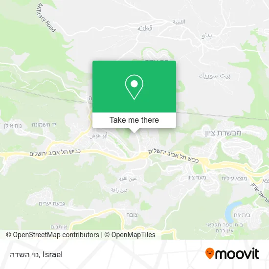 Карта נוי השדה
