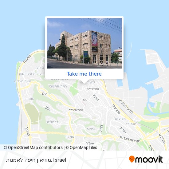 מוזיאון חיפה לאמנות map