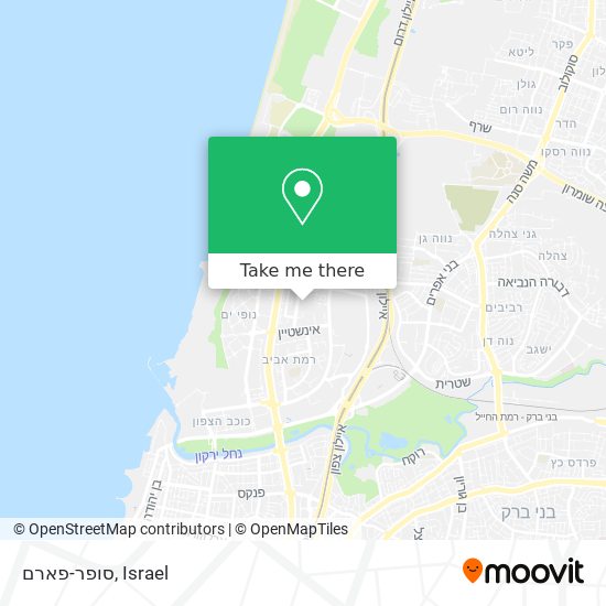 סופר-פארם map