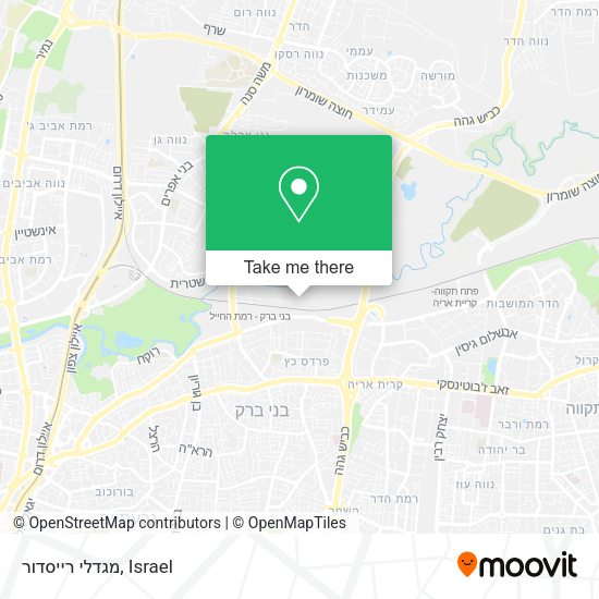 מגדלי רייסדור map