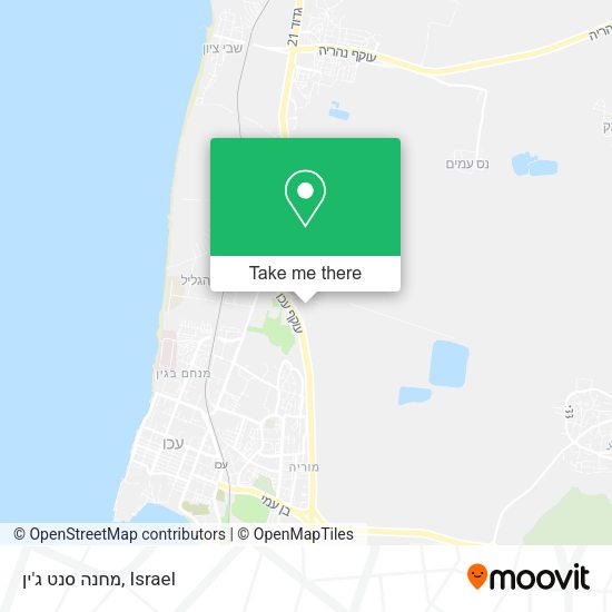 מחנה סנט ג'ין map