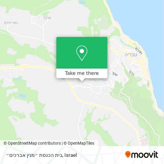 Карта בית הכנסת ״מנין אברכים״