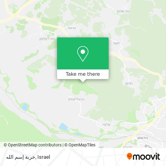 خربة إسم الله map