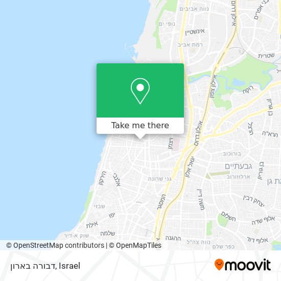 דבורה בארון map