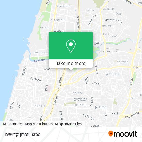 זכרון קדושים map