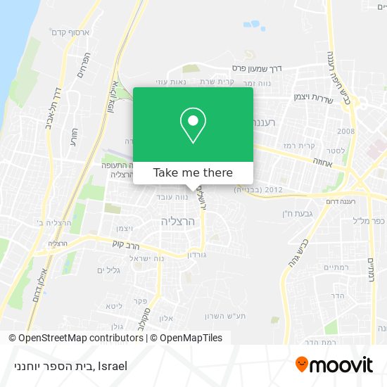 בית הספר יוחנני map