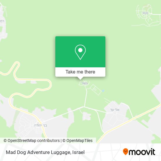 Карта Mad Dog Adventure Luggage
