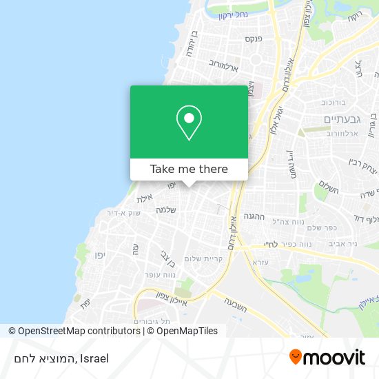 המוציא לחם map