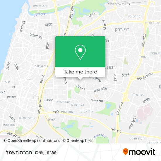 שיכון חברת חשמל map