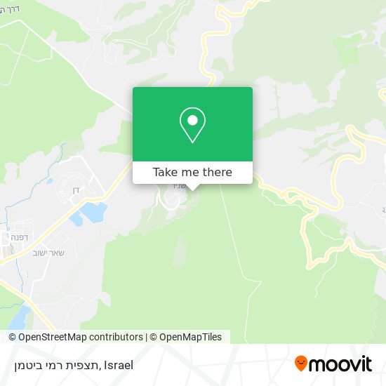 תצפית רמי ביטמן map