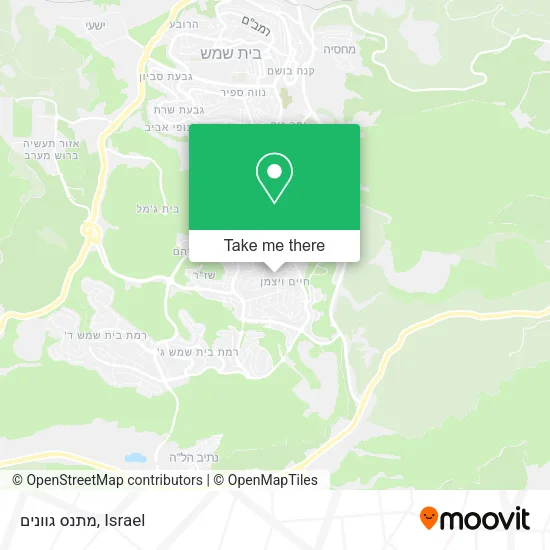 Карта מתנס גוונים