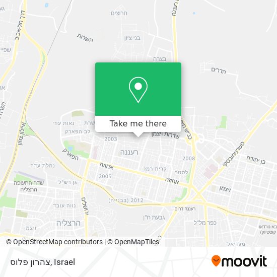 צהרון פלוס map