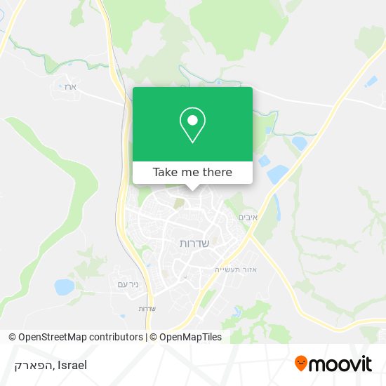 הפארק map