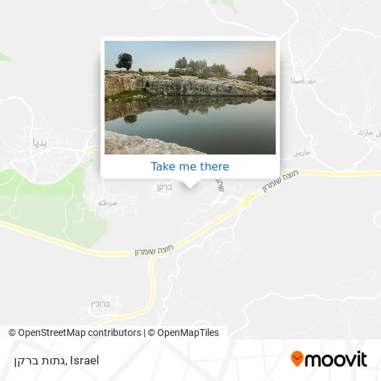 Карта גתות ברקן