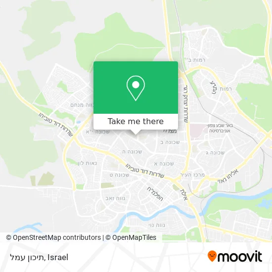 Карта תיכון עמל