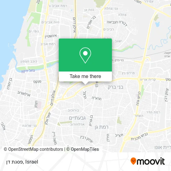 Карта פסגת דן