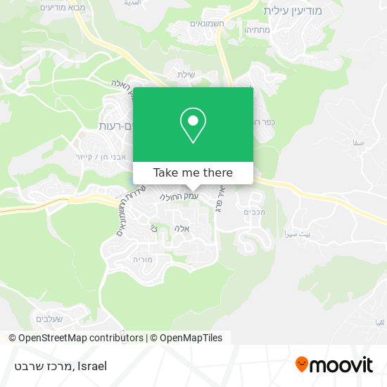 מרכז שרבט map