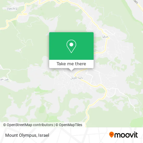 Карта Mount Olympus