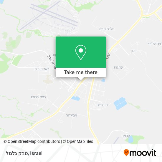 טבק גלגול map