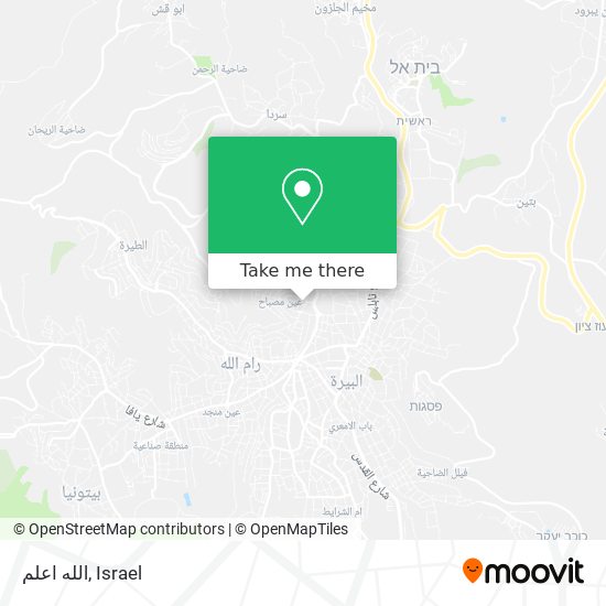 الله اعلم map