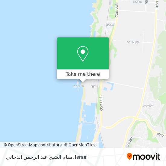 مقام الشيخ عبد الرحمن الدجاني map