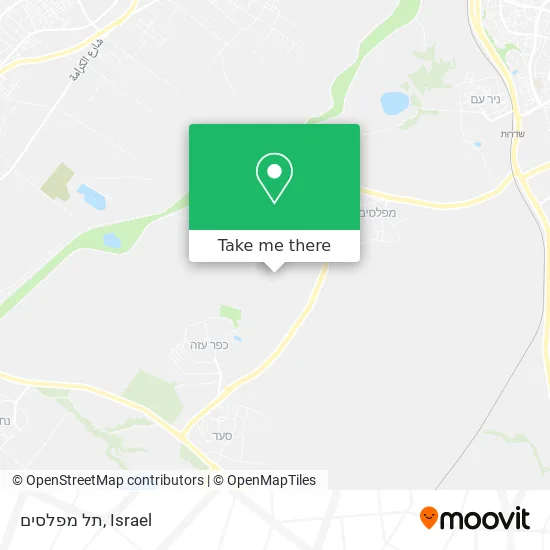 Карта תל מפלסים