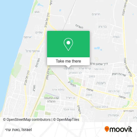 Карта נאות עוזי