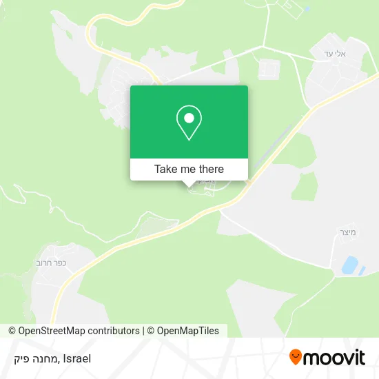 Карта מחנה פיק