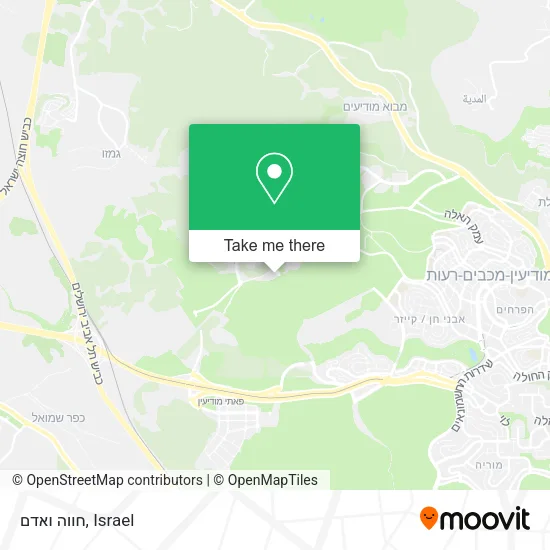 Карта חווה ואדם