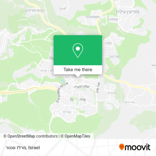 Карта מרלז סנטר