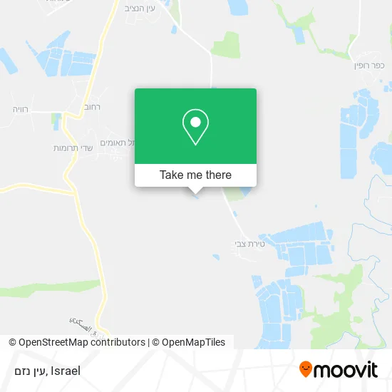 Карта עין נזם