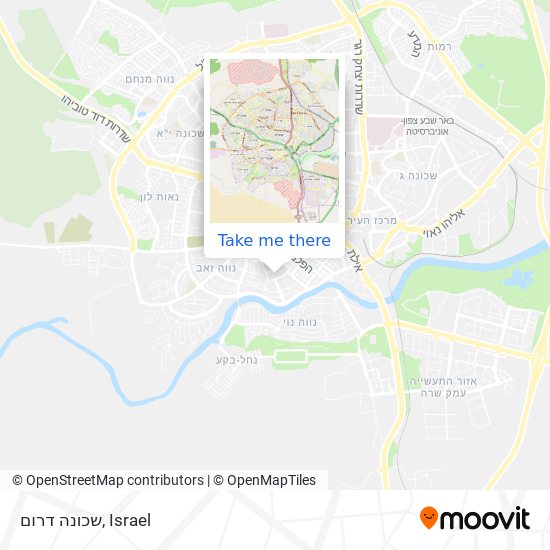 שכונה דרום map