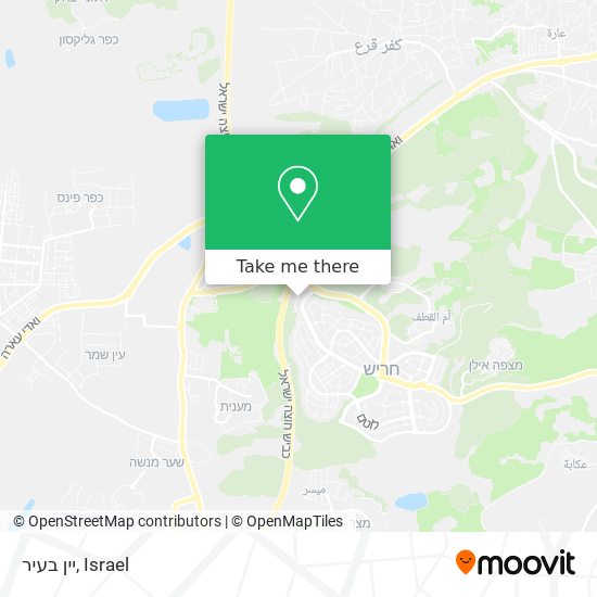 יין בעיר map