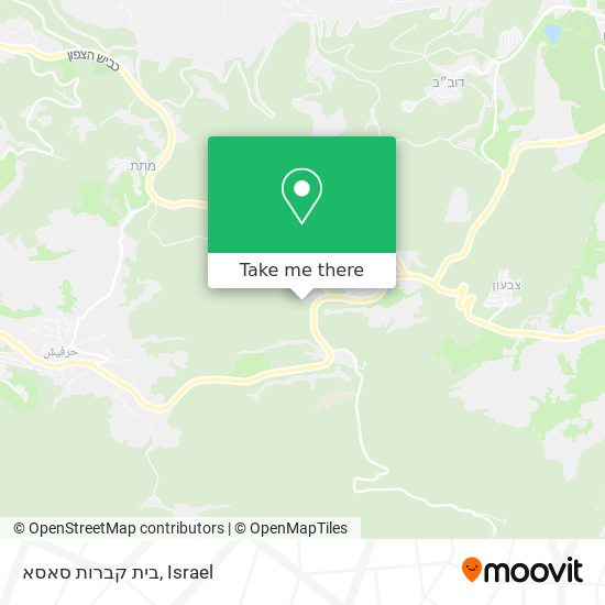 בית קברות סאסא map