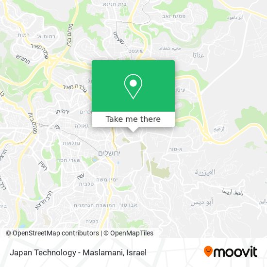 Карта Japan Technology - Maslamani