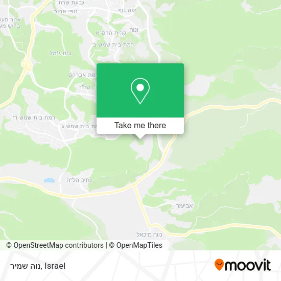Карта נוה שמיר
