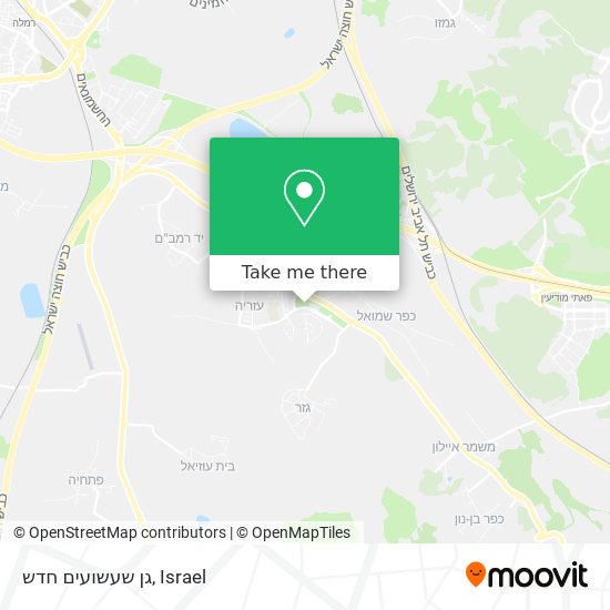 גן שעשועים חדש map