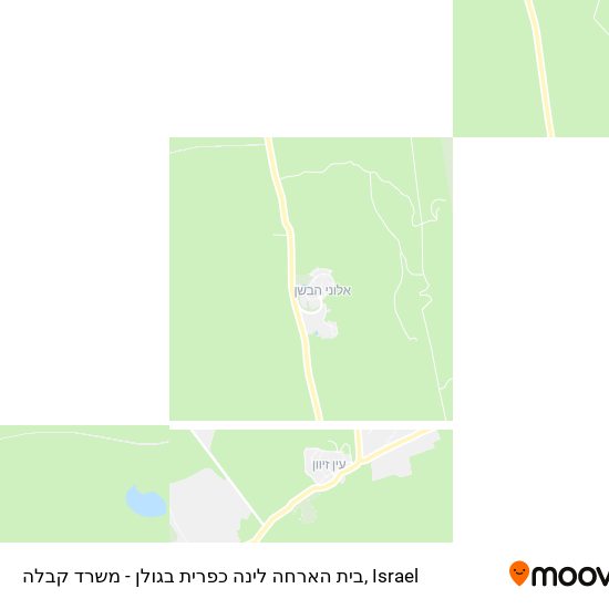 בית הארחה לינה כפרית בגולן - משרד קבלה map