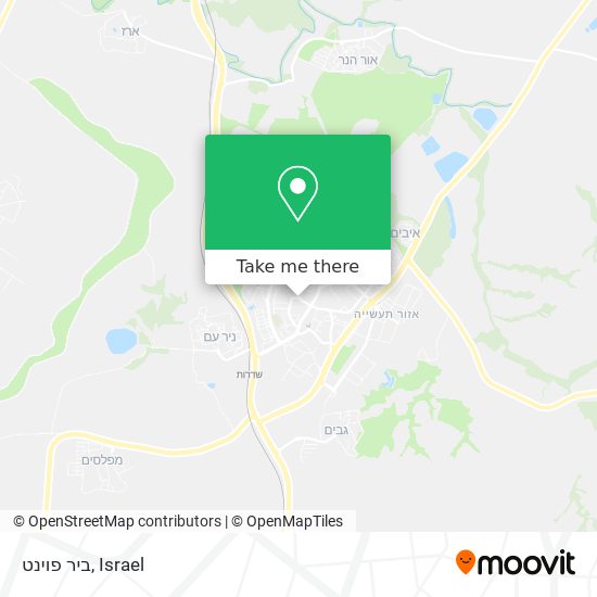 ביר פוינט map