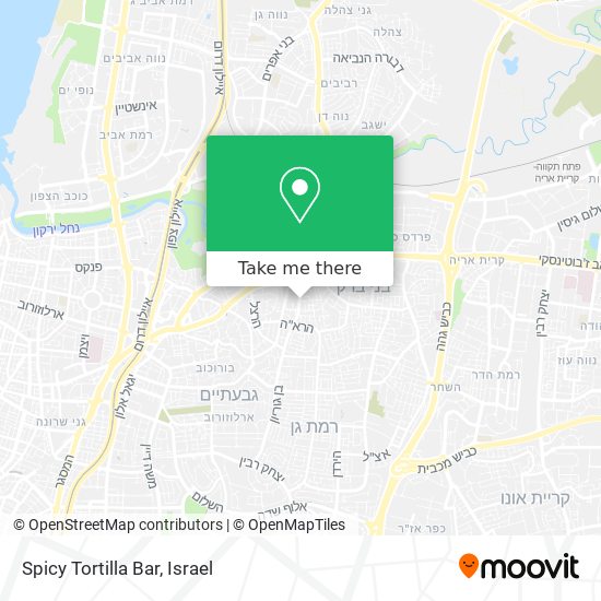 Spicy Tortilla Bar map