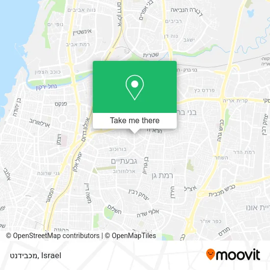 Карта מכבידנט