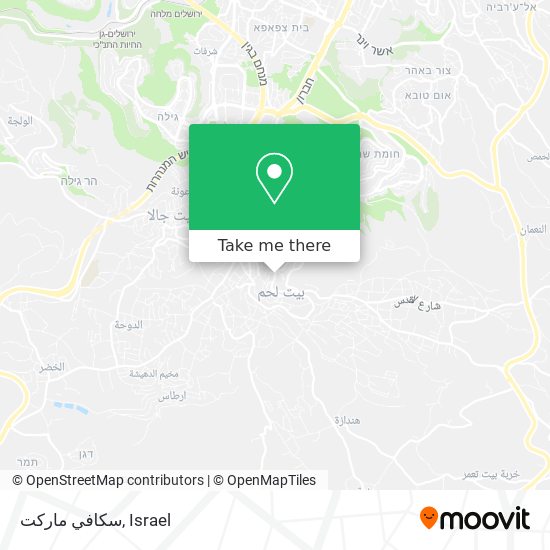 سكافي ماركت map